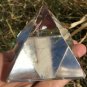 TOP!! Large Natural beautiful Rock Crystal Quartz Crystal Pyramid Healing  #ZH42