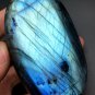 273.4g Natural Labradorite Crystal Rough Polished From Madagascar 3