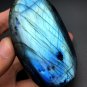 273.4g Natural Labradorite Crystal Rough Polished From Madagascar 3