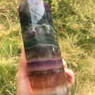 1489g RARE HUGE NATURAL Blue Fluorite Quartz Crystal point Healing  Y2