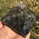 778g Large Natural beautiful  tourmaline Quartz Crystal Pyramid Healing  #ZH40