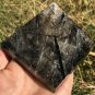 778g Large Natural beautiful tourmaline Quartz Crystal Pyramid Healing #ZH40