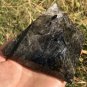778g Large Natural beautiful tourmaline Quartz Crystal Pyramid Healing #ZH40