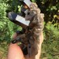 1146g Natural beautiful smoky black quartz cluster crystal specimen healing HJ9