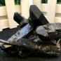 226g Natural beautiful smoky black quartz cluster crystal specimen healing JCHL7