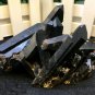 226g Natural beautiful smoky black quartz cluster crystal specimen healing JCHL7