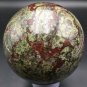 1675g Natural Dragon blood Stone Crystal Ball Sphere Lot Aura Chakra Healing#ZH4