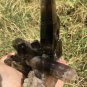 569g Natural smoky black quartz cluster crystal specimen healing JC6