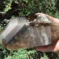 Rare double head Clear Rainbow Smoky Crystal Quartz Point/Clear Crystal Tower