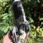 931g Natural beautiful smoky black quartz cluster crystal specimen healing HJ02