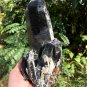 931g Natural beautiful smoky black quartz cluster crystal specimen healing HJ02