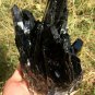 1406g Natural smoky black  quartz cluster crystal specimen healing JQ15