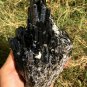 1406g Natural smoky black  quartz cluster crystal specimen healing JQ15