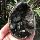 558g Natural dragon septarian geode quartz Egg cluster crystal healing #GB1