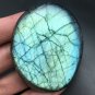118g Natural Labradorite Crystal Rough Polished From Madagascar 9