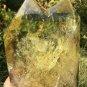 TOP!! Large Natural transparent double-headed citrine crystal quartz tower 1842g