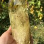 TOP!! Large Natural transparent double-headed citrine crystal quartz tower 1842g