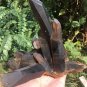 922g Natural beautiful smoky black quartz cluster crystal specimen healing HJ4