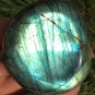 125g Natural Labradorite Crystal Rough Polished From Madagascar LC26