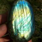 198g Natural Labradorite Crystal Rough Polished From Madagascar  LC22