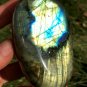 198g Natural Labradorite Crystal Rough Polished From Madagascar  LC22