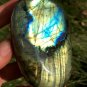 198g Natural Labradorite Crystal Rough Polished From Madagascar  LC22