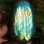 198g Natural Labradorite Crystal Rough Polished From Madagascar  LC22