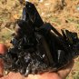 679g Natural  smoky black quartz cluster crystal specimen healing JQ32