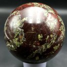 1621g Natural Dragon blood Stone Crystal Ball Sphere Lot Aura Chakra Healing#ZH3