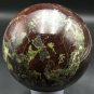 1621g Natural Dragon blood Stone Crystal Ball Sphere Lot Aura Chakra Healing#ZH3
