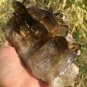 857g Natural smoky citrine quartz cluster crystal specimen healing JC17