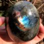 542g Natural Labradorite Egg Crystal Rough Polished From Madagascar  LCSD4