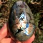 313g Natural Labradorite Egg Crystal Rough Polished From Madagascar LCSD7