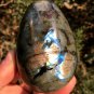 313g Natural Labradorite Egg Crystal Rough Polished From Madagascar LCSD7