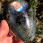 313g Natural Labradorite Egg Crystal Rough Polished From Madagascar LCSD7