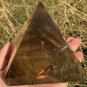 TOP!! Large Natural beautiful Citrine Quartz Crystal Pyramid Healing  #ZH45