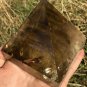 TOP!! Large Natural beautiful Citrine Quartz Crystal Pyramid Healing  #ZH45