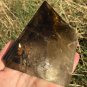 TOP!! Large Natural beautiful Citrine Quartz Crystal Pyramid Healing  #ZH45