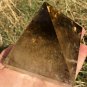 TOP!! Large Natural beautiful Citrine Quartz Crystal Pyramid Healing  #ZH45