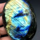 256g Natural Labradorite Crystal Rough Polished From Madagascar  5