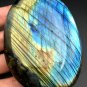 256g Natural Labradorite Crystal Rough Polished From Madagascar  5