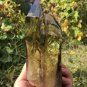 TOP!! Large Natural transparent double-headed citrine crystal quartz tower 1575g