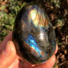 254g Natural Labradorite Egg Crystal Rough Polished From Madagascar  LCSD3