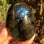 254g Natural Labradorite Egg Crystal Rough Polished From Madagascar LCSD3