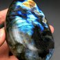 345.8g Natural Labradorite Crystal Rough Polished From Madagascar 4