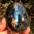 266g Natural Labradorite Egg Crystal Rough Polished From Madagascar  LCSD5