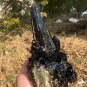 1551g Natural beautiful smoky black quartz cluster crystal specimen healing JQ44