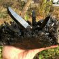 2758g Natural smoky black quartz cluster crystal specimen healing #JQ69