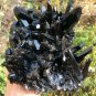 2758g Natural smoky black quartz cluster crystal specimen healing #JQ69