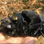 560g Natural beautiful smoky black quartz cluster crystal specimen healing JQ39
